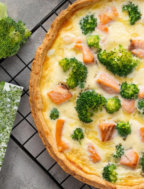 Tarta z łososiem ZERO WASTE