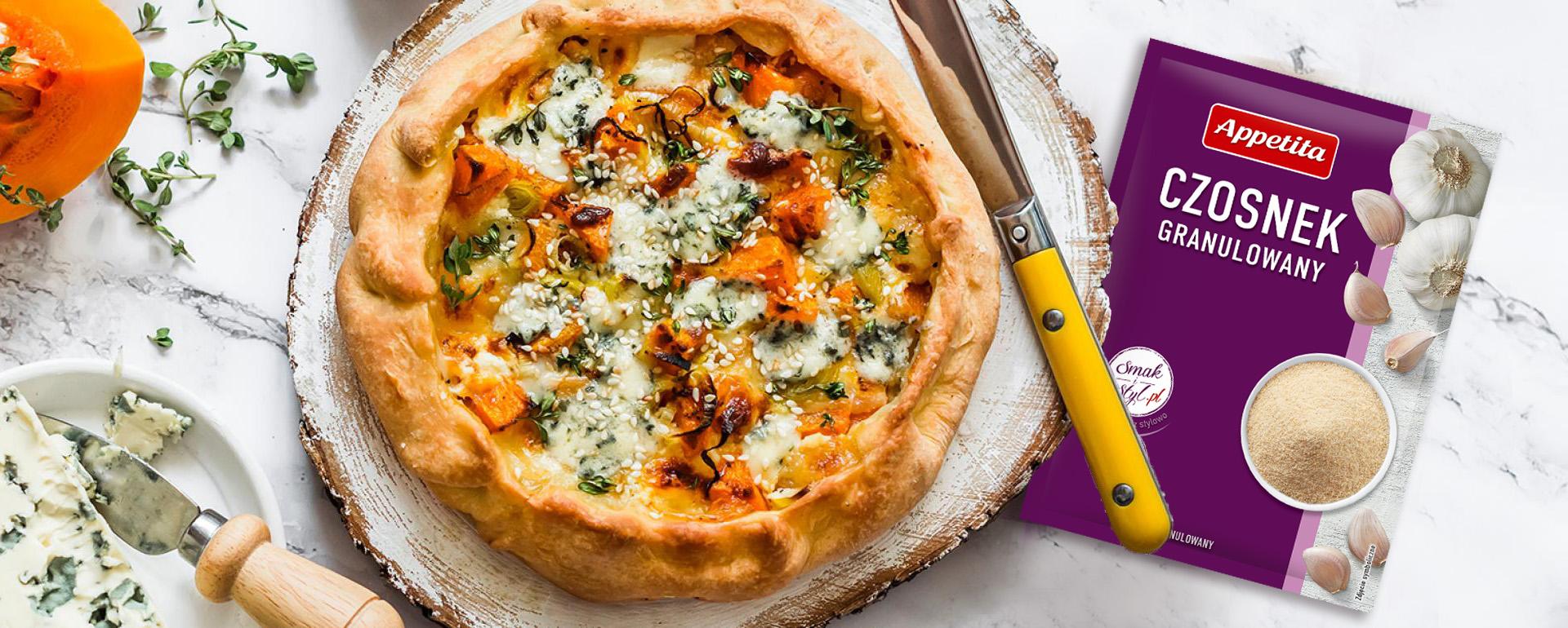 Tarta z dynią i gorgonzolą