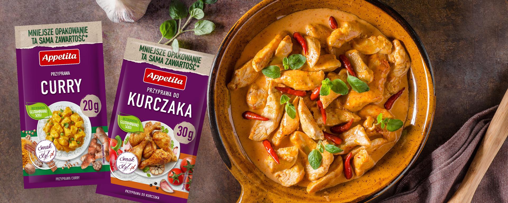 Rozgrzewające curry z kurczakiem