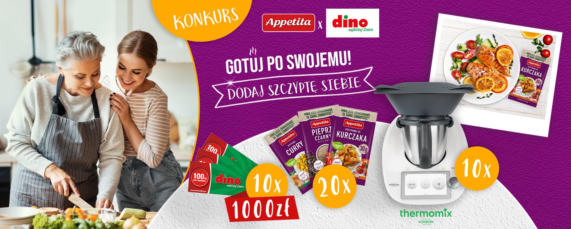 Konkurs „GOTUJ PO SWOJEMU! DODAJ SZCZYPTĘ SIEBIE” startuje!