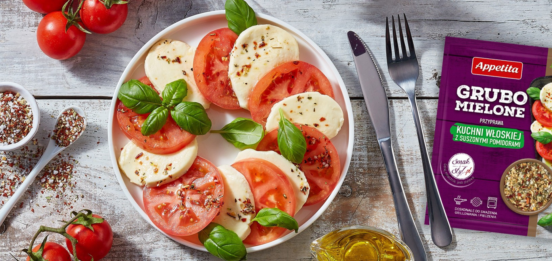 Przyprawa kuchni włoskiej z suszonymi pomidorami