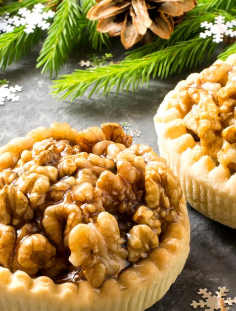 Mini tarty z orzechami włoskimi