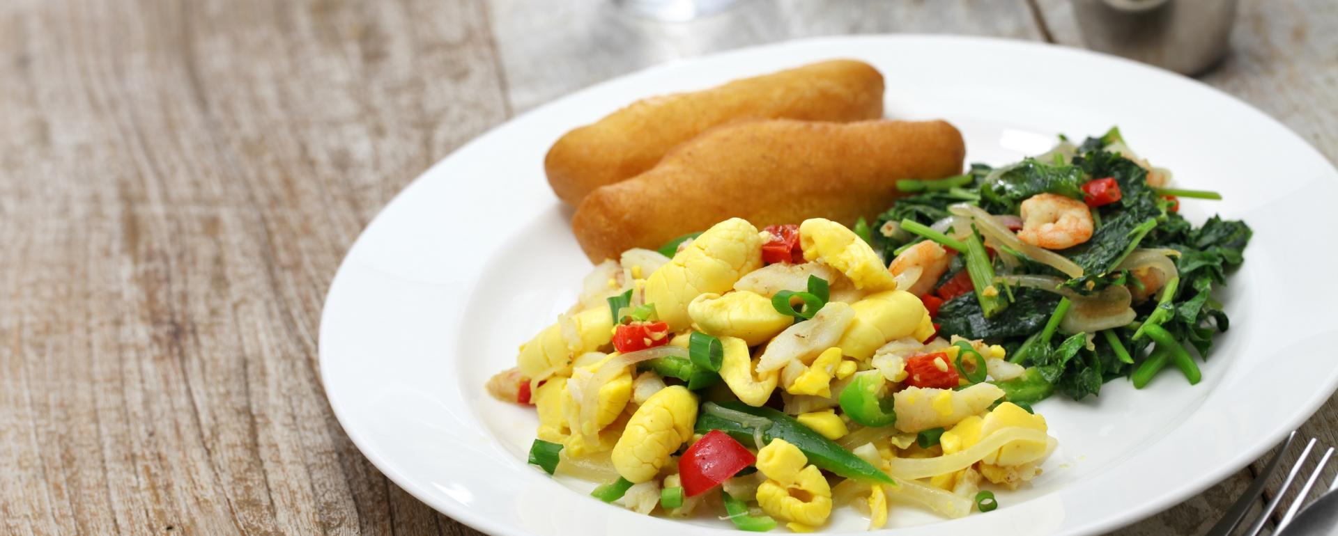 Jamajskie ackee i saltfish